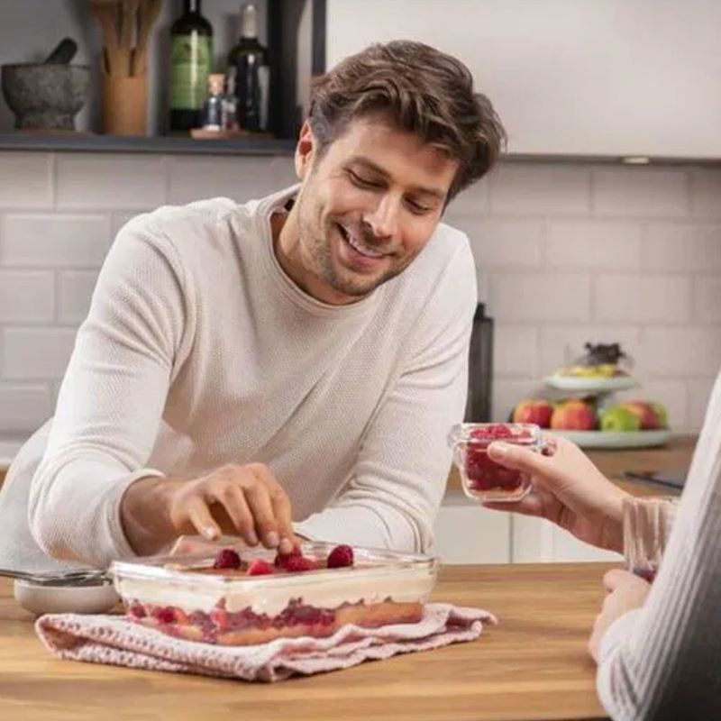 Tefal MasterSeal Fresh Fırınlanabilir Cam Saklama Kabı - 3 L