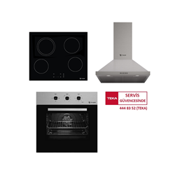 Thor Milano Ankastre Set (TO 663 SS + KBC 64710 TCS BK + ACW 63020 KOS IX)