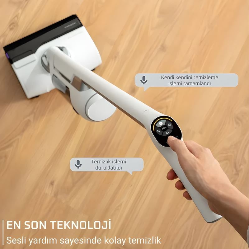 Tefal X-Clean 10 GF7540 Islak Kuru Şarjlı Dikey Süpürge