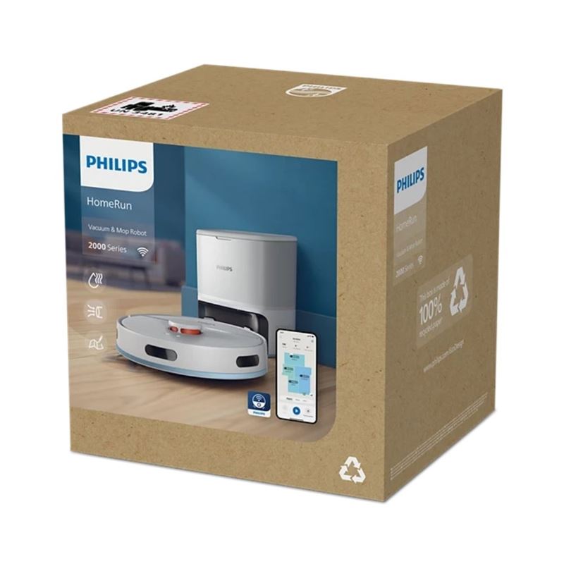 Philips 2000 Serisi XU2100/25 Çöp İstasyonlu Akıllı Robot Süpürge