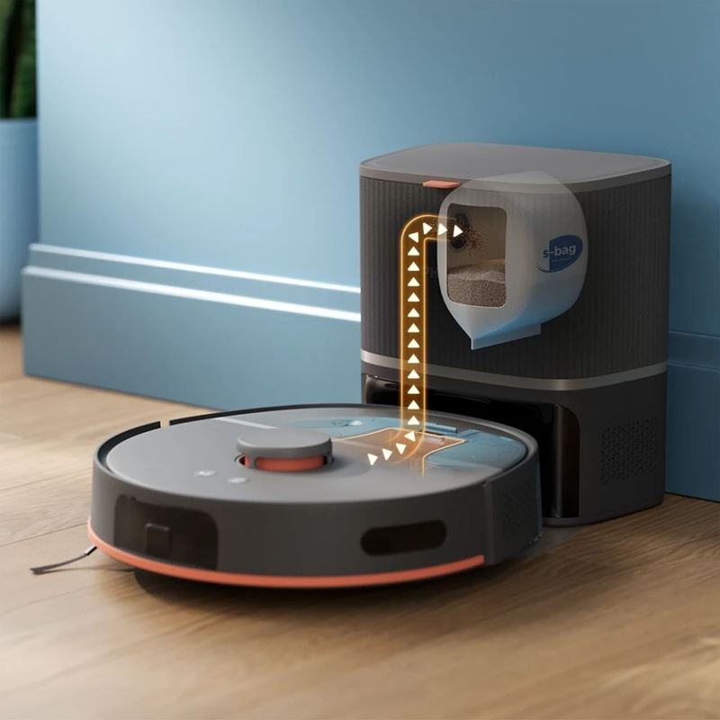 Philips HomeRun 5000 Serisi XU5100/10 Çöp İstasyonlu Akıllı Robot Süpürge