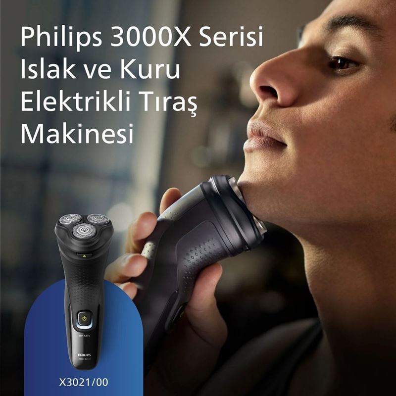 Philips X3021/00 Shaver 3000X Series Tıraş Makinesi