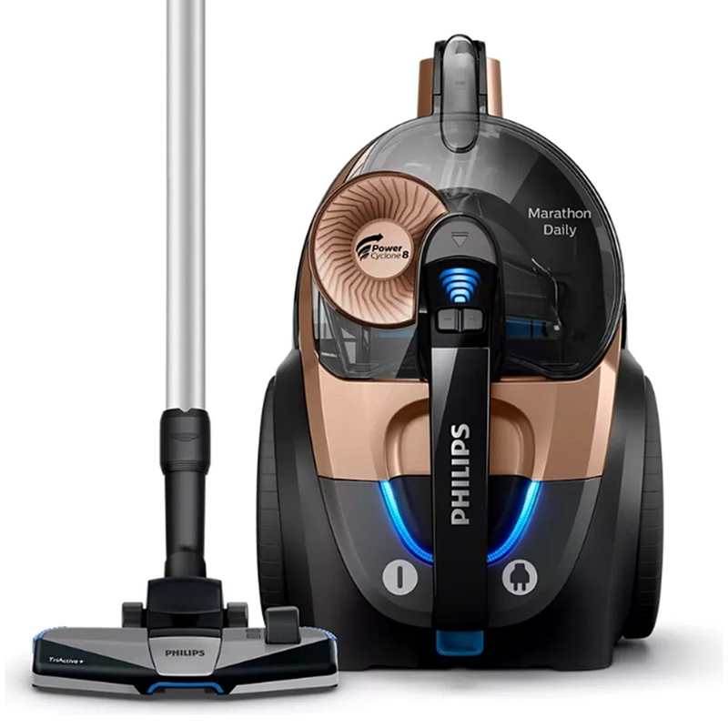 Philips Marathon Daily XB7151/07 900 W Toz Torbasız Süpürge + Philips Airfryer 5000 Serisi HD9285/96 XXL Connected 7.2 L Yağsız Fritöz - BXA0070/00