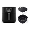 Philips Marathon Daily XB7151/07 900 W Toz Torbasız Süpürge + Philips Airfryer 5000 Serisi HD9285/96 XXL Connected 7.2 L Yağsız Fritöz - BXA0070/00