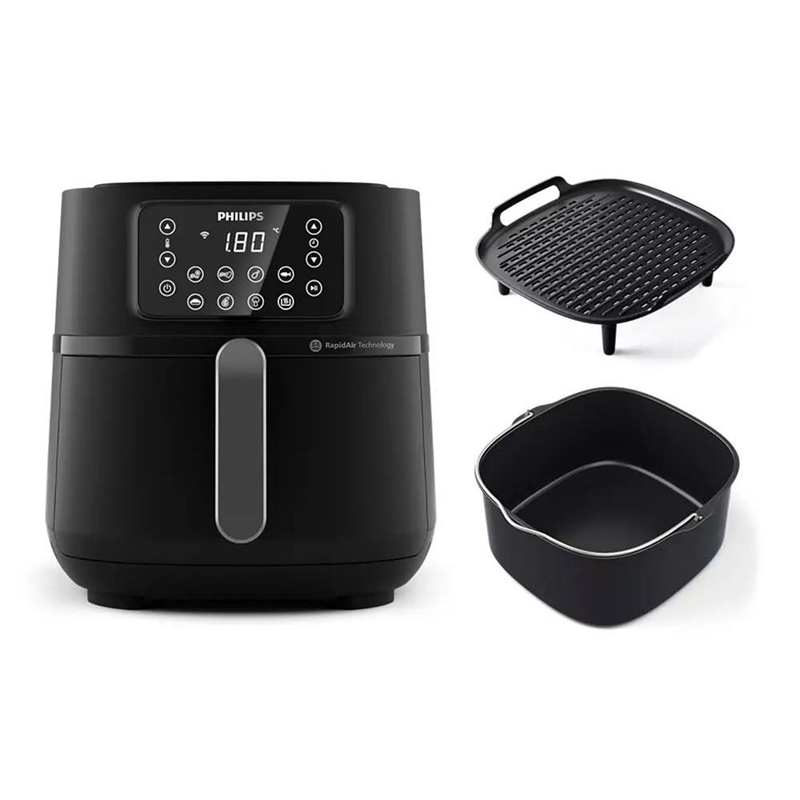 Philips Marathon Daily XB7151/07 900 W Toz Torbasız Süpürge + Philips Airfryer 5000 Serisi HD9285/96 XXL Connected 7.2 L Yağsız Fritöz - BXA0070/00