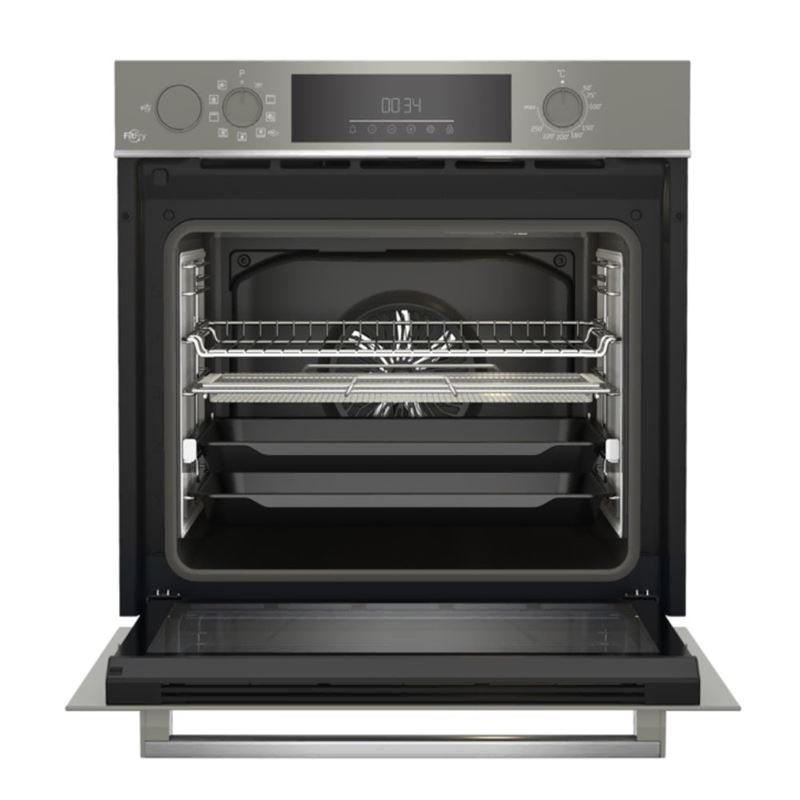 Beko BFC 632 G FitFry Buhar Destekli Gri Ankastre Fırın