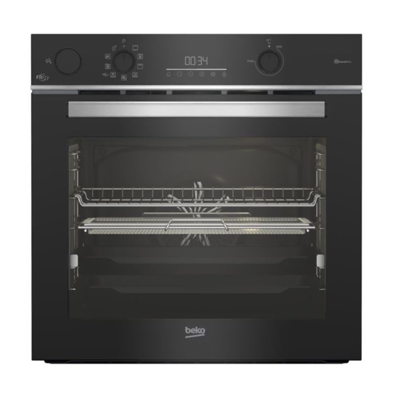 Beko BFC 632 S FitFry Buhar Destekli Siyah Ankastre Fırın