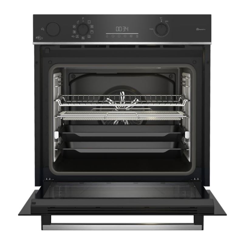 Beko BFC 632 S FitFry Buhar Destekli Siyah Ankastre Fırın