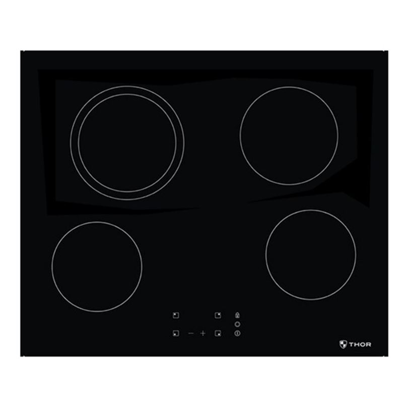 Thor KBC 64710 TCS BK Siyah Vitroseramik Elektrikli Ankastre Ocak