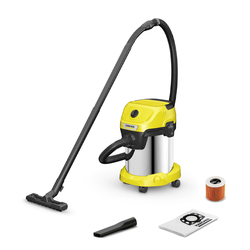 Karcher WD 3 S V-17/4/20 EU 1000 W Islak Kuru Süpürge