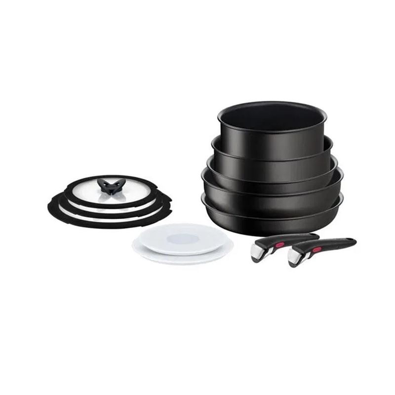 Tefal Ingenio Exception Titanyum 6X 12 Parça Büyük Tava Tencere ve Servis Seti