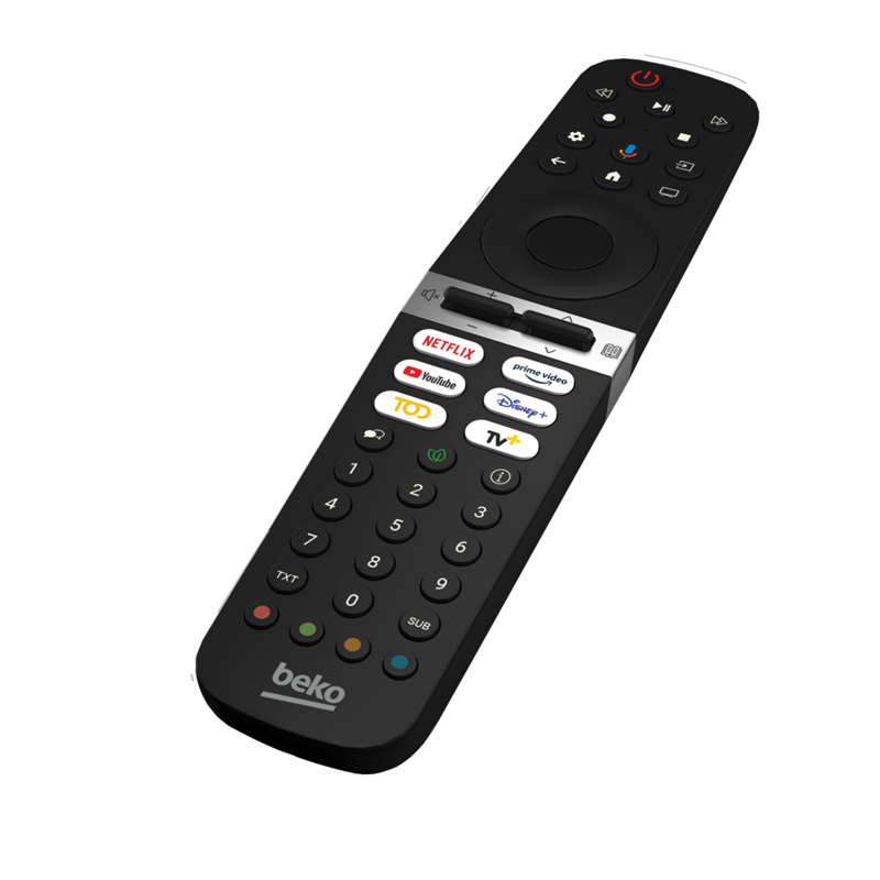 Beko Crystal 9 AI B 965 C AI 120Hz 65" 4K UHD 165 Ekran Uydu Alıcılı Google Smart QLED TV