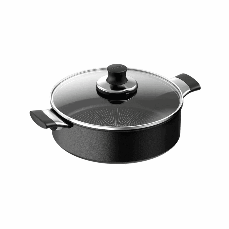 Tefal 6X Excellence İndüksiyon Tabanlı 28 cm Kısa Titanyum Tencere