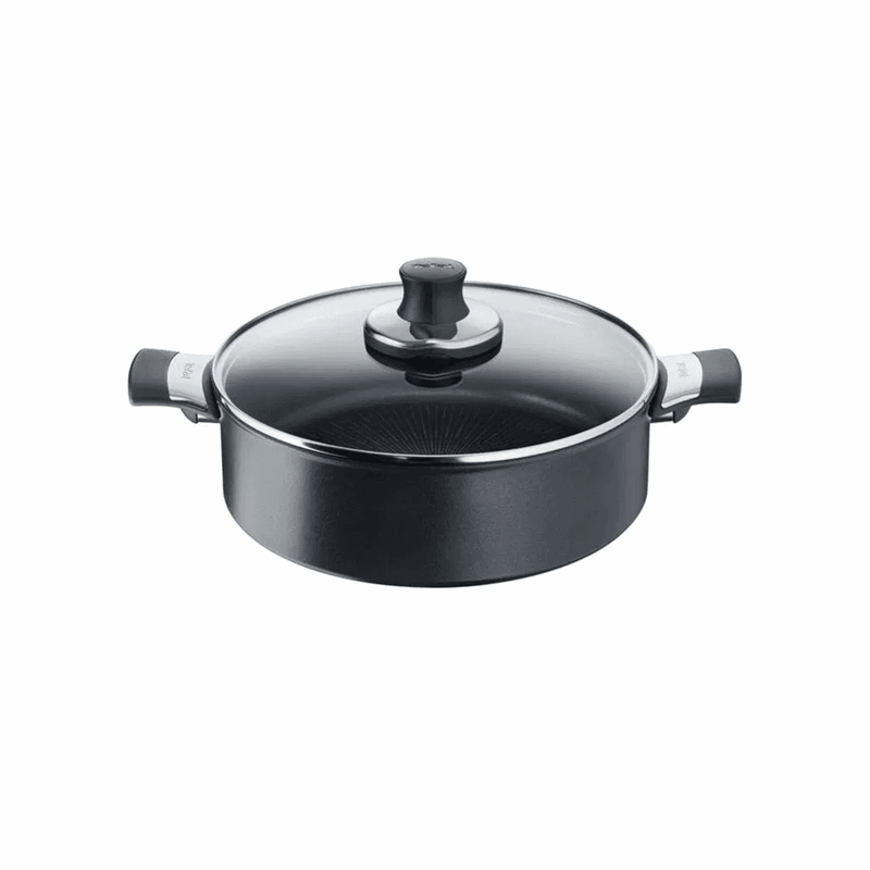 Tefal 6X Excellence İndüksiyon Tabanlı 28 cm Kısa Titanyum Tencere