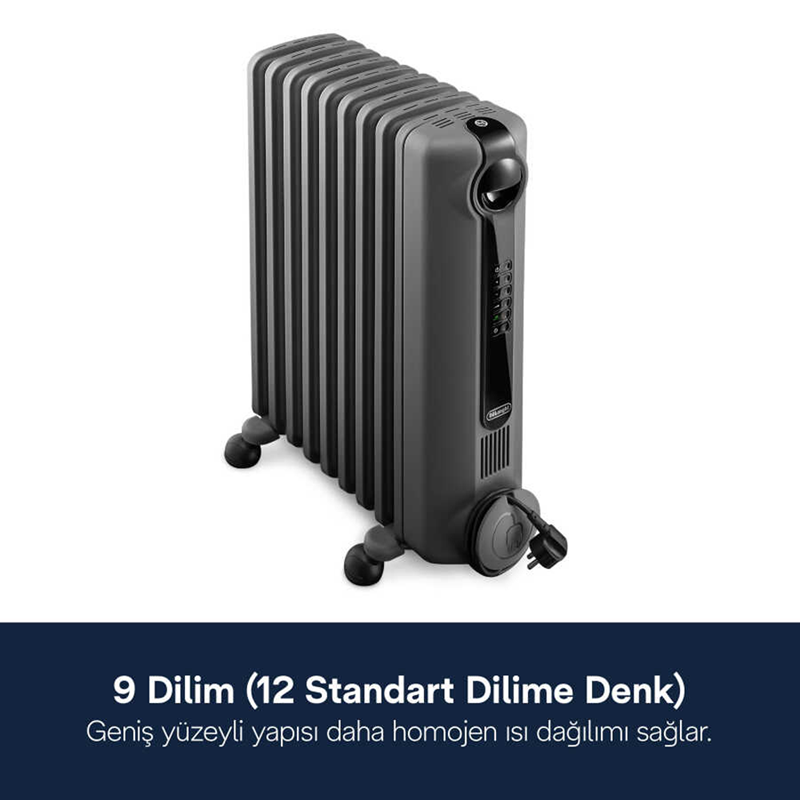Delonghi Radia S TRRS0920E.G 9 Dilim Yağlı Radyatör