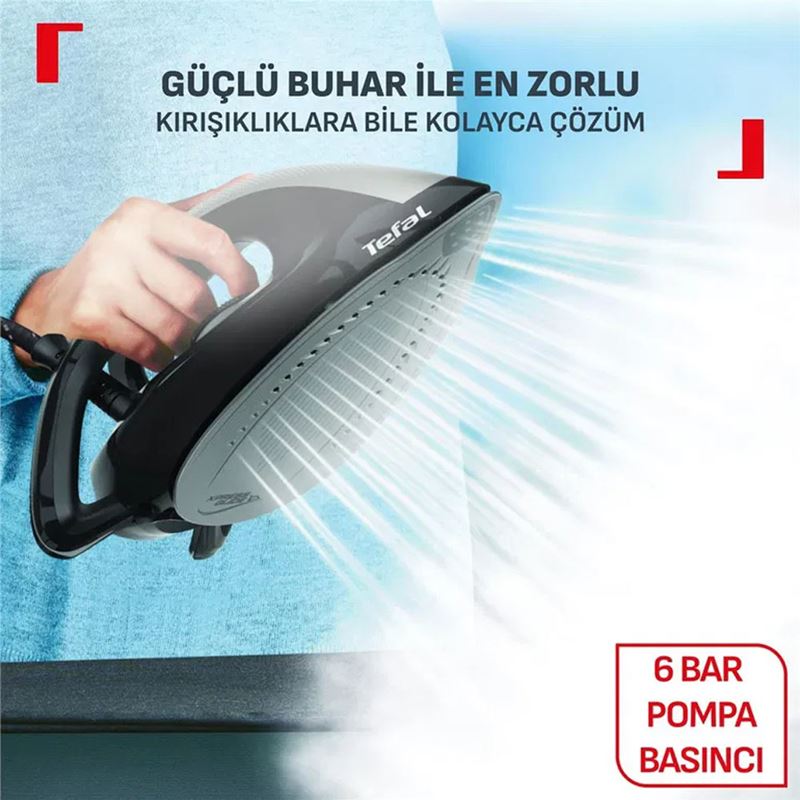 Tefal SV6140 E0 Express Easy 2200 W Buhar Kazanlı Ütü