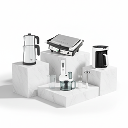 Fakir Avantaj Pearl White 4'lü Elektronik Çeyiz Paketi