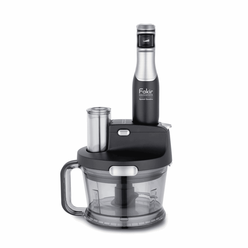 Fakir Speed Quadro Black Silver 1000 W Blender Seti