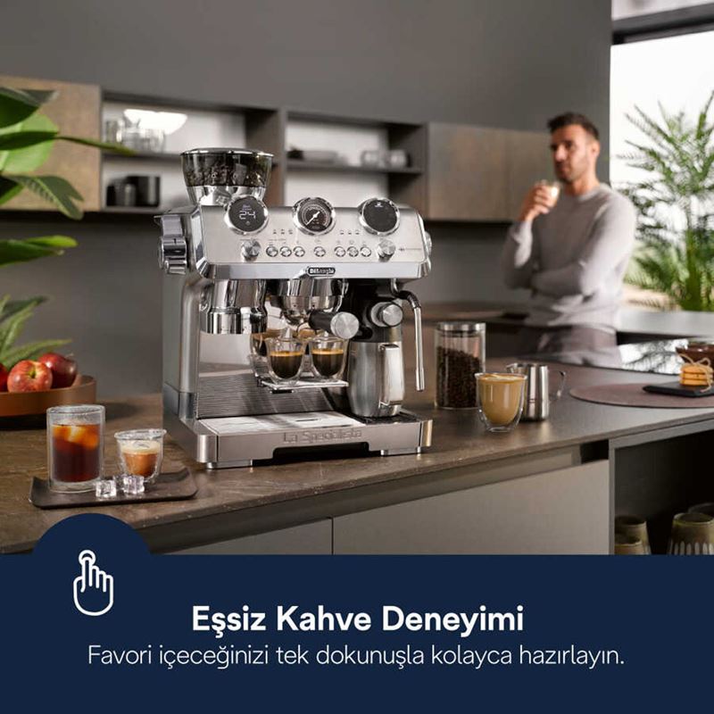 Delonghi LA Specialista Maestro EC9885.M Yarı Otomatik Espresso Makinesi