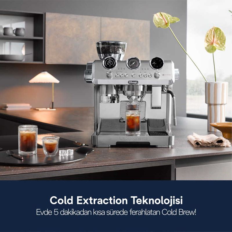 Delonghi LA Specialista Maestro EC9885.M Yarı Otomatik Espresso Makinesi
