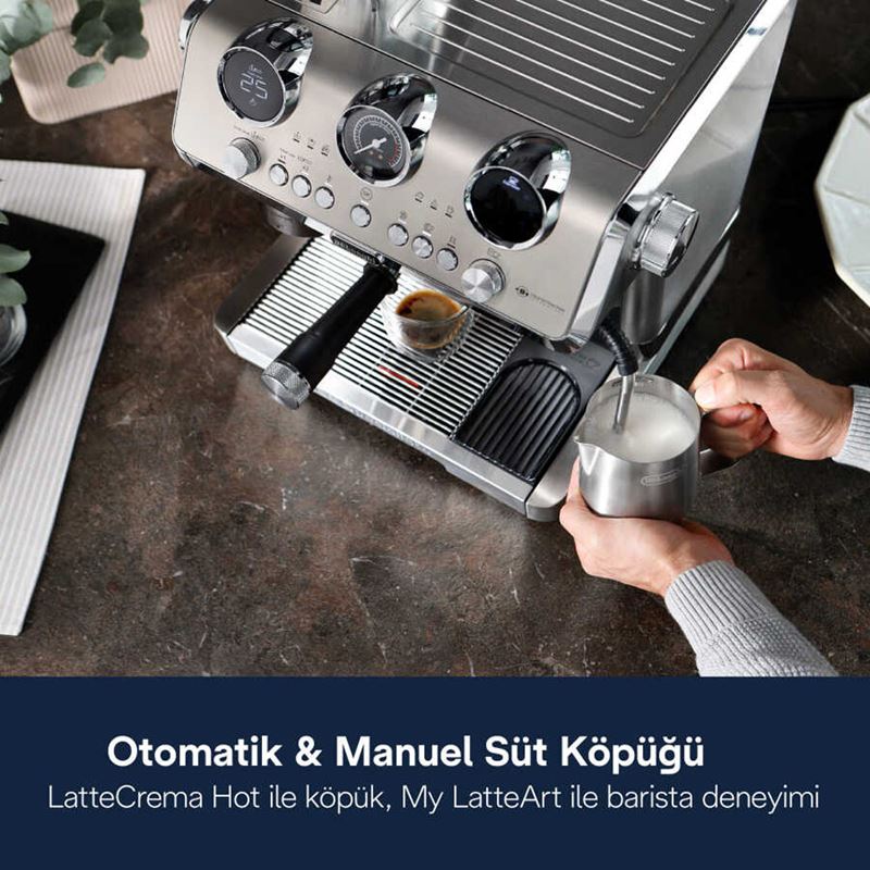 Delonghi LA Specialista Maestro EC9885.M Yarı Otomatik Espresso Makinesi