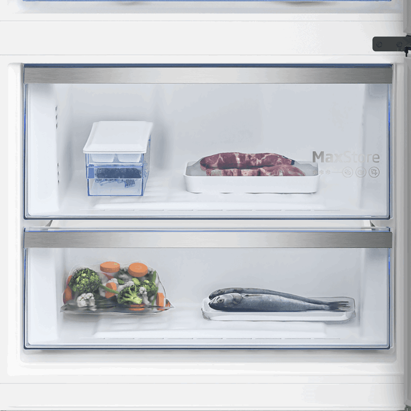 Beko 678551 EBC AI Fit Beyaz Cam No Frost Buzdolabı