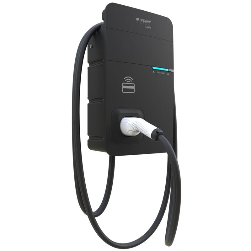 Arçelik AR AX 32 RFID 22 kW Kablolu Elektrikli Araç Şarj İstasyonu