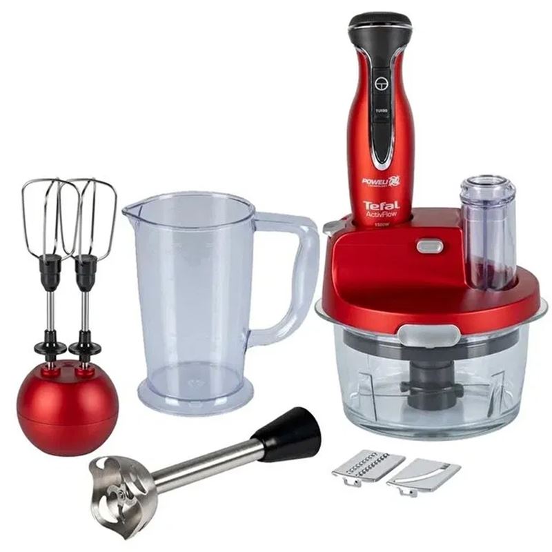 Tefal Powelix Activflow Expert Kırmızı 1500 W Blender Seti