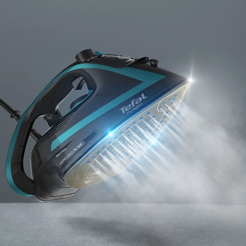 Tefal FV8066 Puregliss 3000 W Siyah Buharlı Ütü