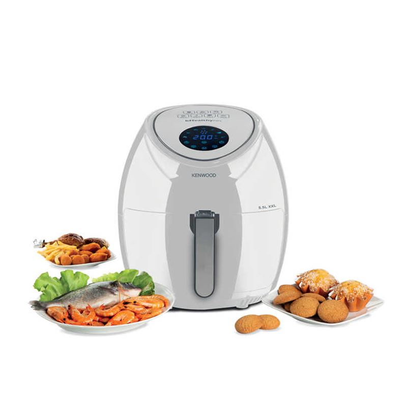 Kenwood Air Fryer XXL HFP50.000WH 5.5 L Beyaz Yağsız Fritöz