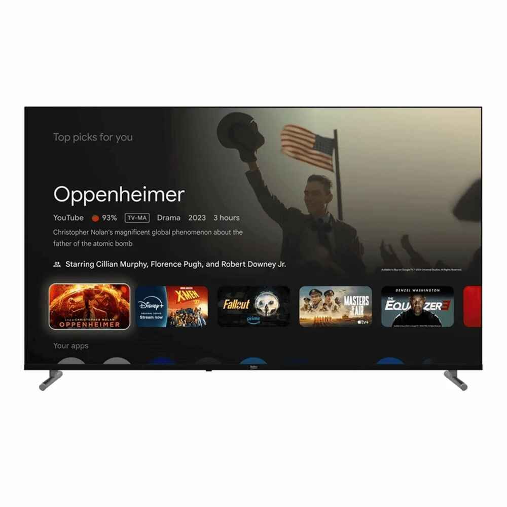 CRYSTAL 7 B 775 C 4K ULTRA HD 75" 190 EKRAN UYDU ALICILI GOOGLE SMART LED TV
