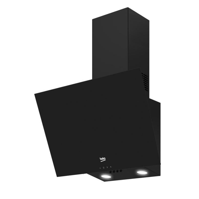 Beko BDE 6030 SR Siyah Duvar Tipi Davlumbaz