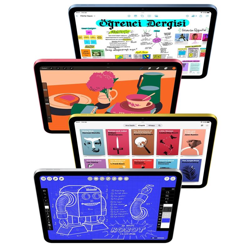 Apple iPad 11. Nesil Wi-Fi 128 GB 11" MD4E4TU/A Pembe Tablet