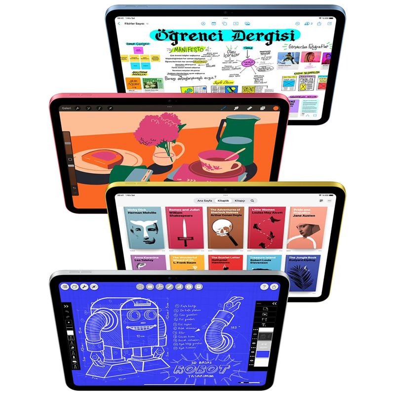 Apple iPad 11. Nesil Wi-Fi 128 GB 11" MD3Y4TU/A Gümüş Tablet