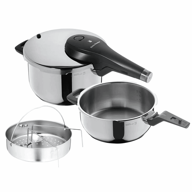 WMF Perfect Premium 4.5 L + 3 L Düdüklü Tencere 1511005792