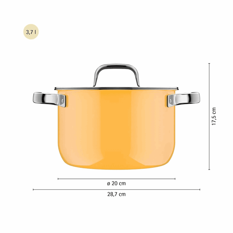 WMF Fusiontec Tencere Seti 4 Parça Mango