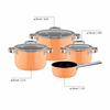 WMF Fusiontec Tencere Seti 4 Parça Papaya