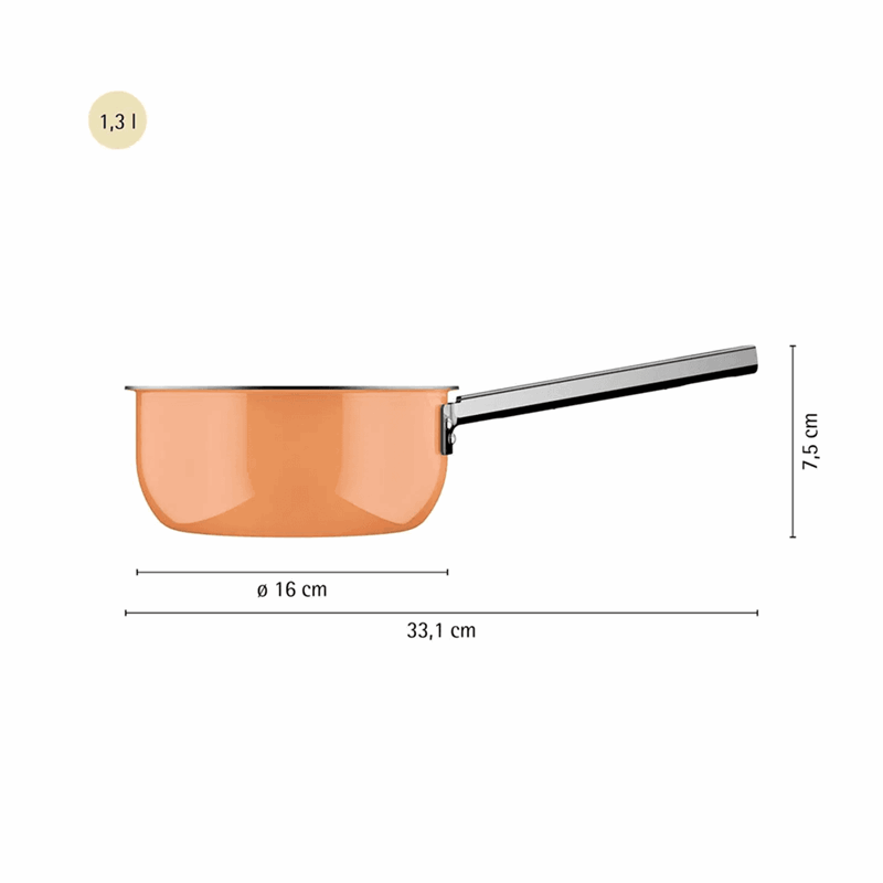 WMF Fusiontec Tencere Seti 4 Parça Papaya