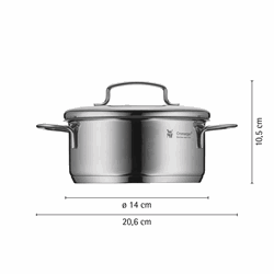 WMF 14 cm Mini Kısa Tencere