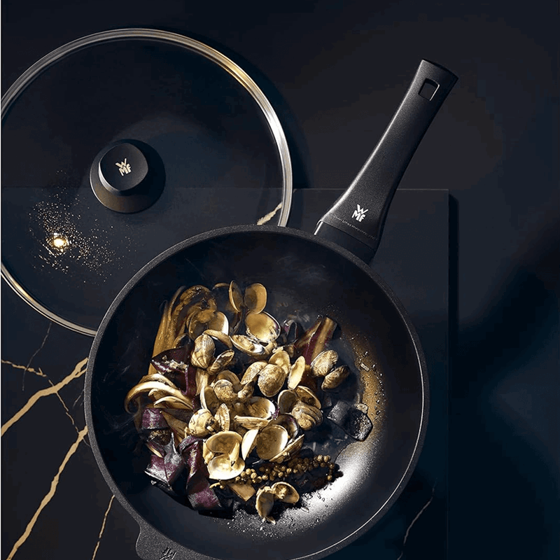 WMF Permadur Premium Kapaklı 30 cm Wok Tava 3201111956