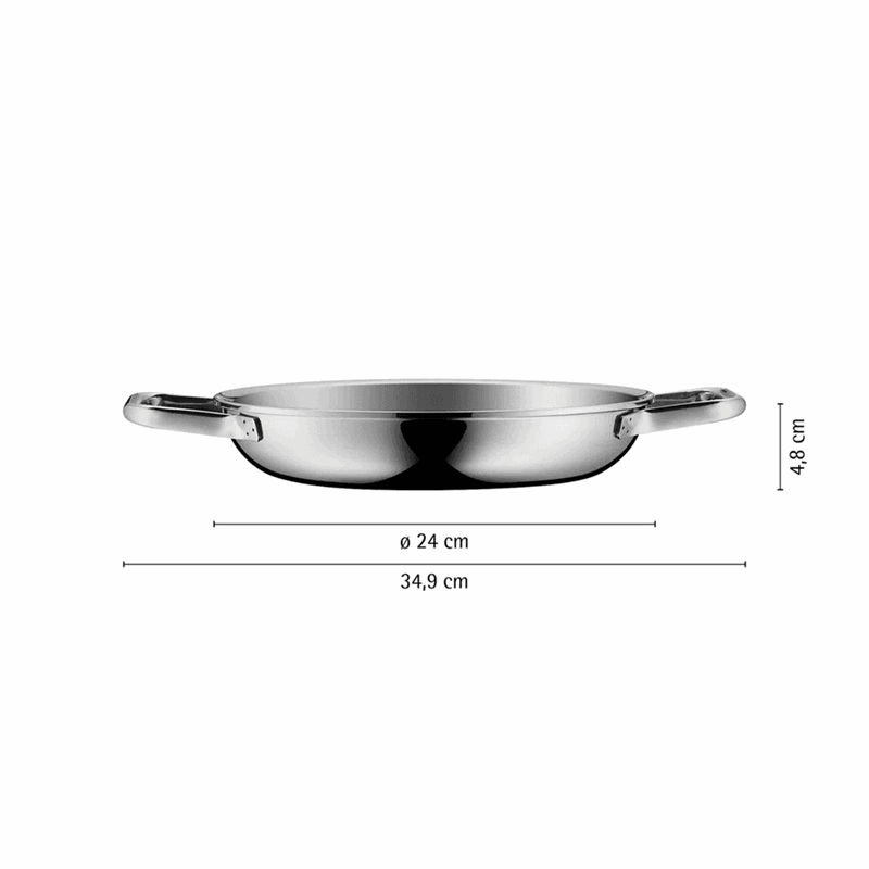 WMF Profi Resist 24 cm Çelik Sahan 3201002678