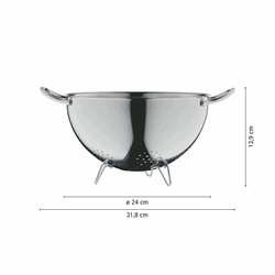 WMF Gourmet 24 cm Salata Süzgeci 3201000792