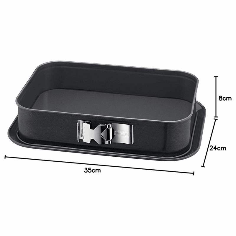 Kaiser La Forme Plus Dikdörtgen Kelepçeli Kek Kalıbı 35x24 cm