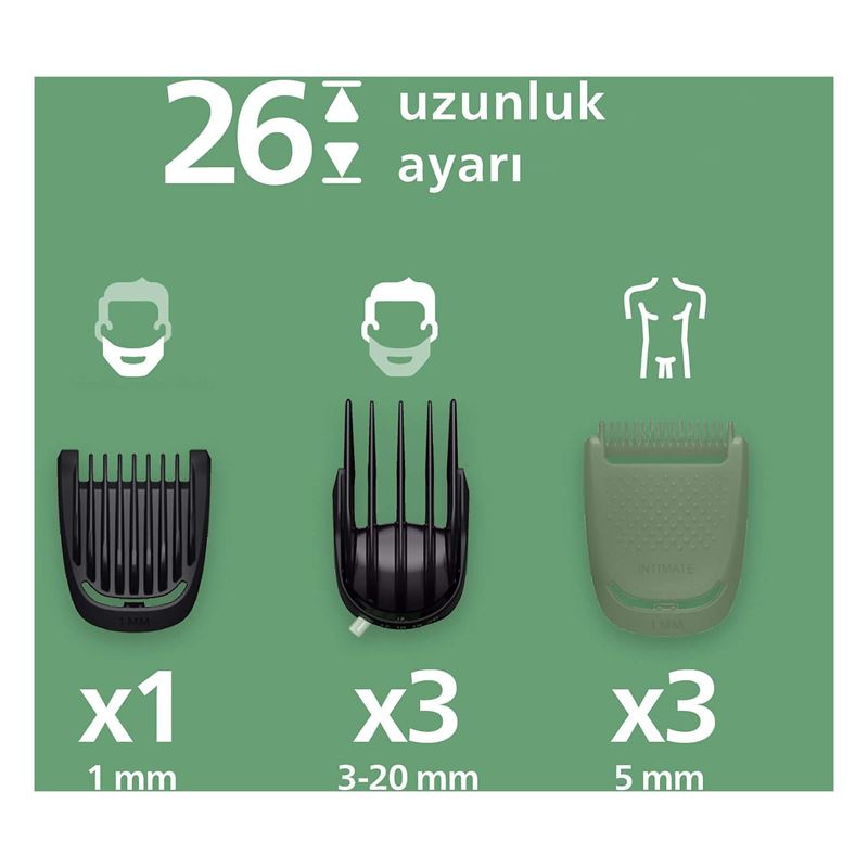 Philips 7000 Series MG7935/15 15in1 Islak Kuru Erkek Bakım Seti
