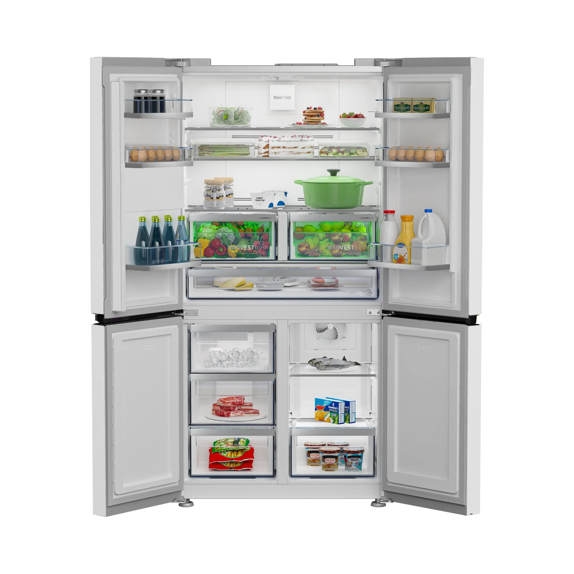 Beko 191572 EBS Gardırop Tipi No Frost Buzdolabı