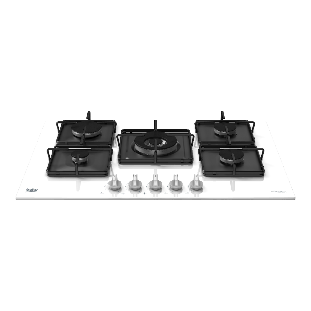 Beko BOCD K 752 EWB Gazlı Cam Tablalı Ocak
