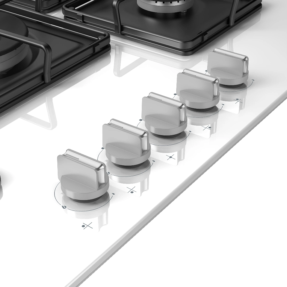 Beko BOCD K 752 EWB Gazlı Cam Tablalı Ocak