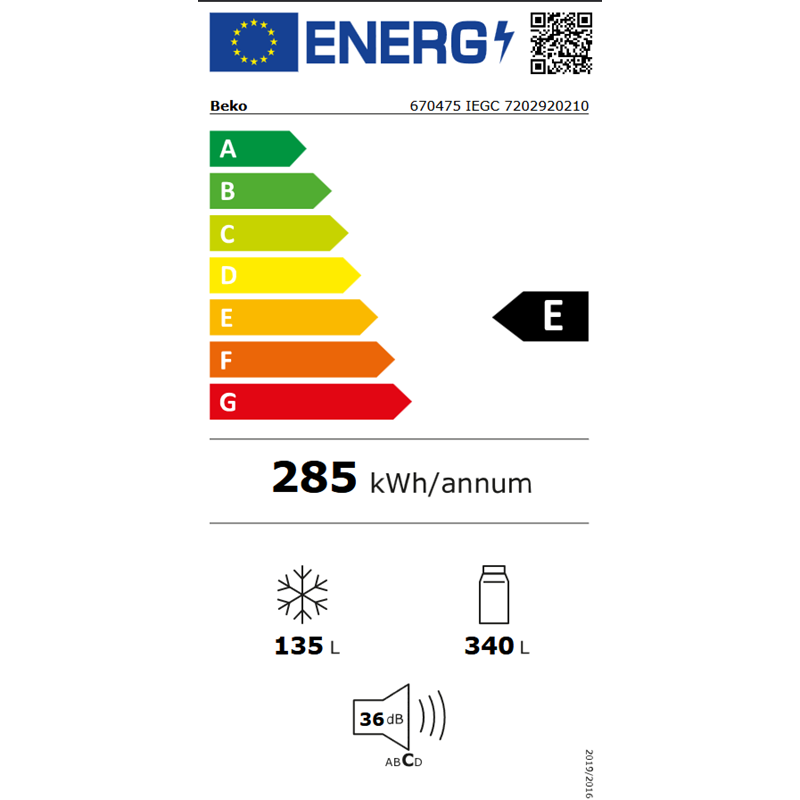 Beko 670475 IEGC AI Yapay Zeka Teknolojili Alttan Donduruculu No Frost Buzdolabı