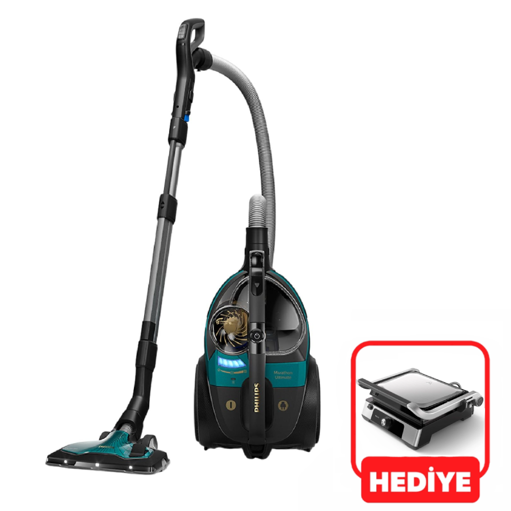 Philips XB9185/07 Marathon Elektrikli Süpürge HD6301/90 Tost Makinesi Hediyeli Özel Paket
