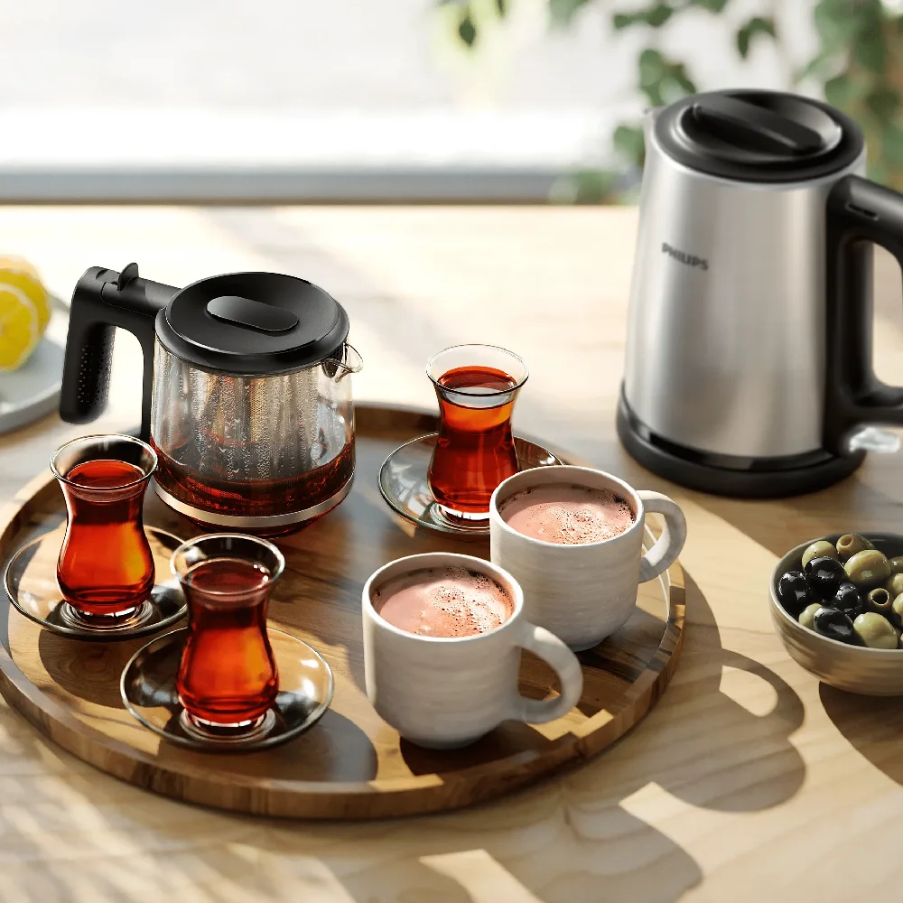 Philips 5000 Serisi HD7350/00 1.8 Litre 1900 W Çay Makinesi
